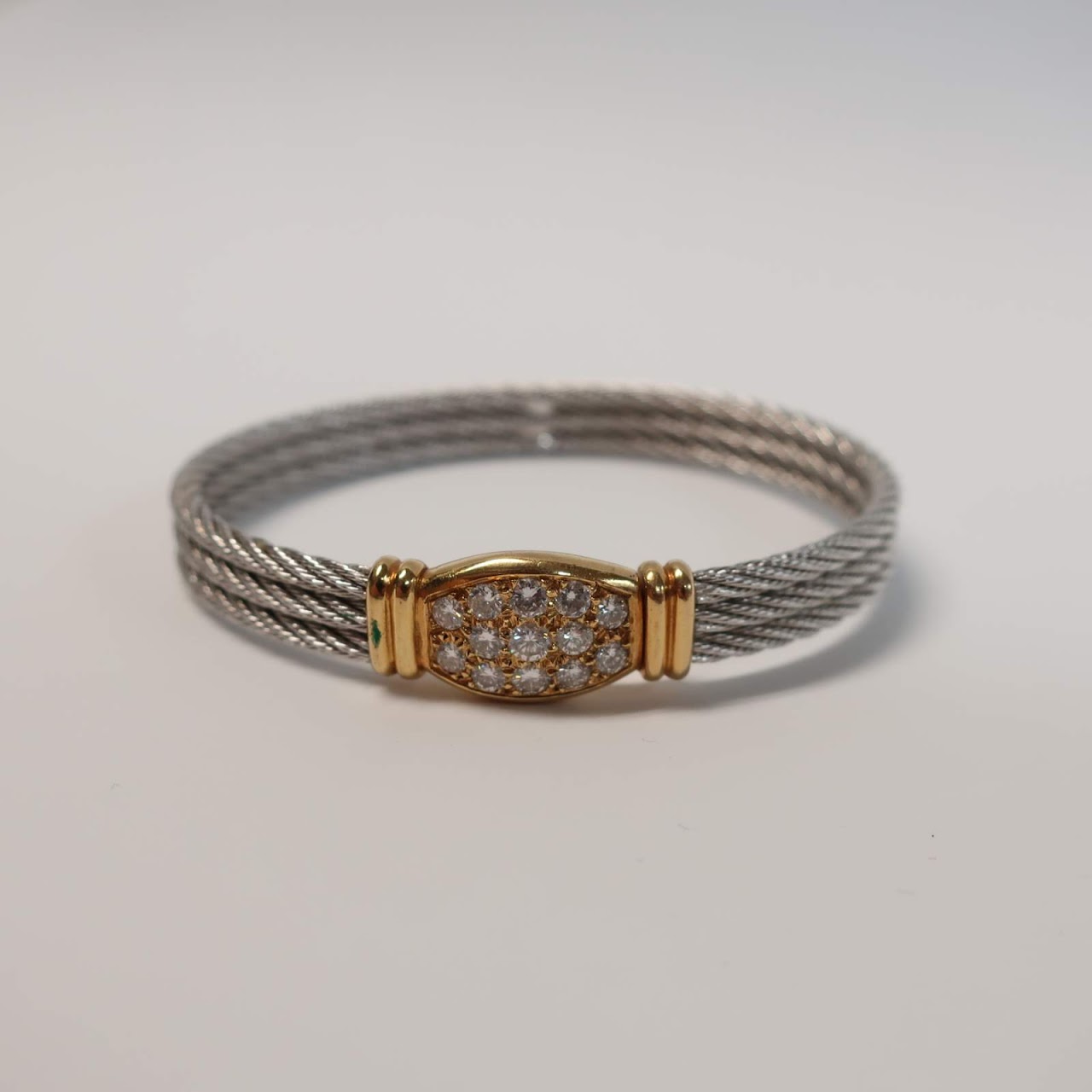 Fred of Paris 18K and Diamond Bracelet