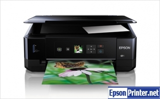 Reset Epson XP-520 printer use Epson reset software