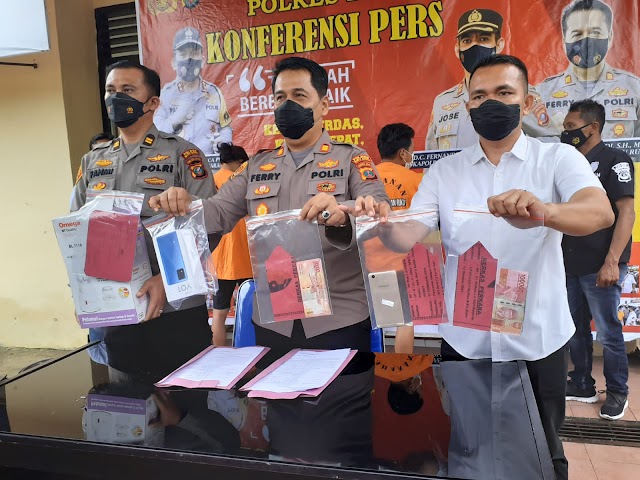 Polsek Labuhan Ruku Ungkap Pelaku Tindak Pidana Curat