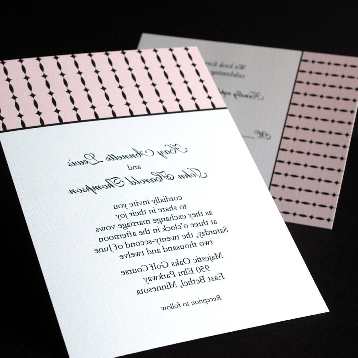 sample of wedding invitation