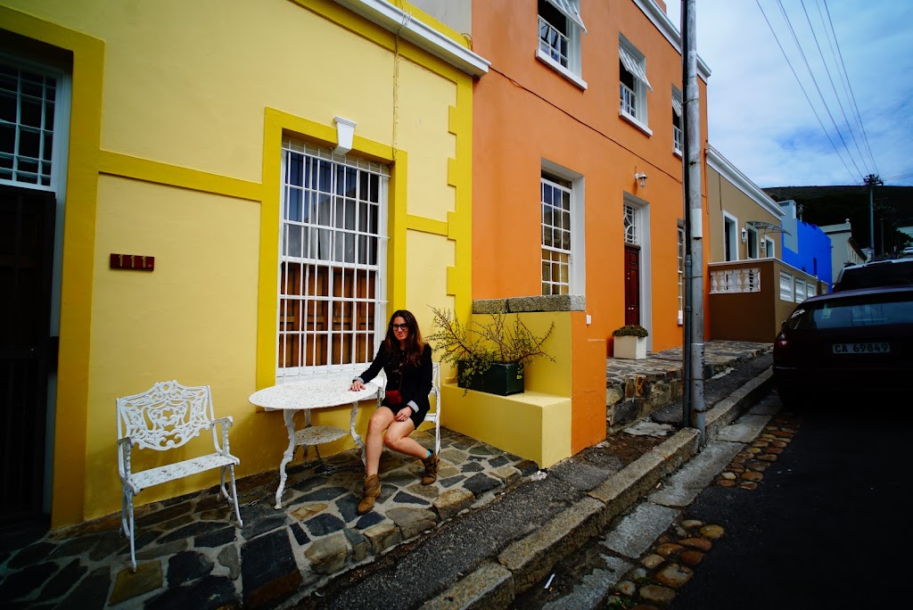 Bo Kaap colorful neighborhood in Cape Town