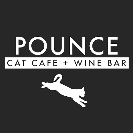 Pounce Cat Cafe + Wine Bar logo