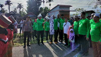 Kemenag Pijay Gelar Jalan Sehat Kerukunan