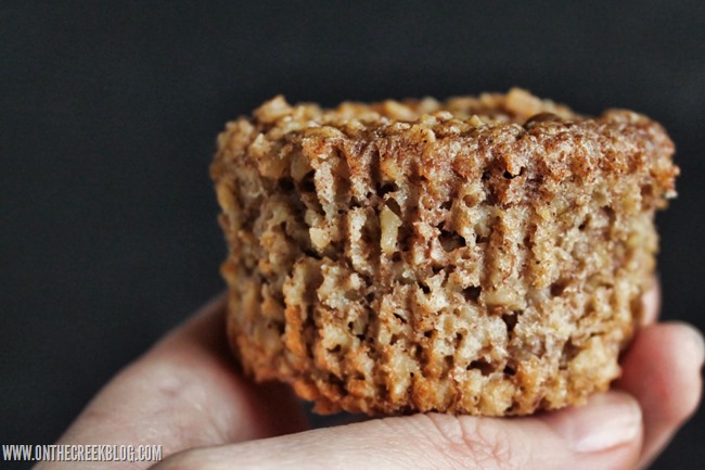 Banana Bread Oatmeal Muffins | On The Creek