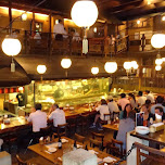 Gonpachi restaurant in Tokyo where Quentin Tarantino based his Kill Bill scene with the Crazy 88's on in Tokyo, Japan 