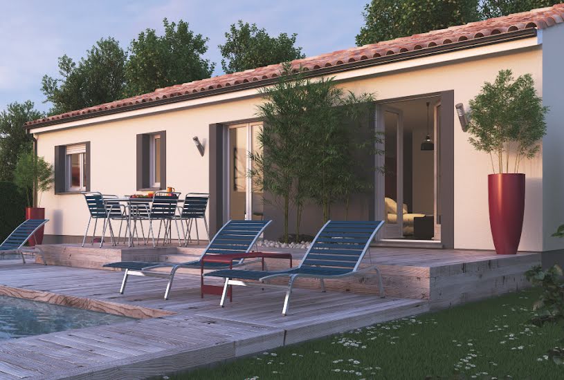  Vente Terrain + Maison - Terrain : 800m² - Maison : 110m² à Saubrigues (40230) 