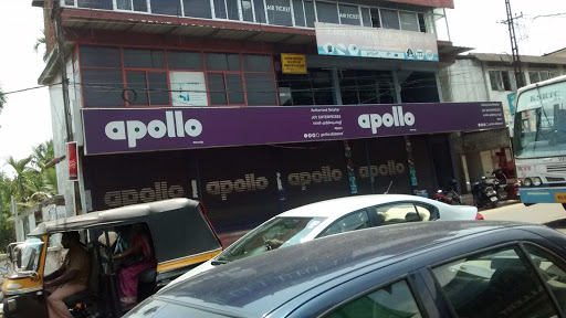 Appolo Tyres - Joy Enterprises, Room XIX/725, P.K.T.M Complex, Masjid Rd, Aluva, Kochi, Kerala 683101, India, Tyre_Shop, state KL