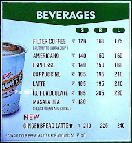 Krispy Kreme menu 1