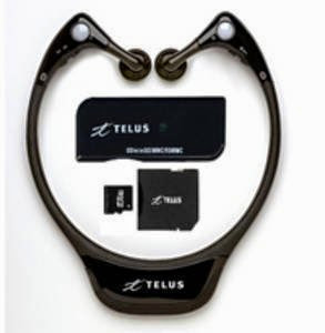  New Telus BTS500 Stereo Bluetooth Wireless Headphones w/ 1 GB SD Memory card  &  Card Reader