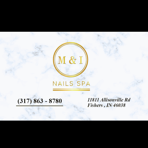 M & I Nails Spa logo