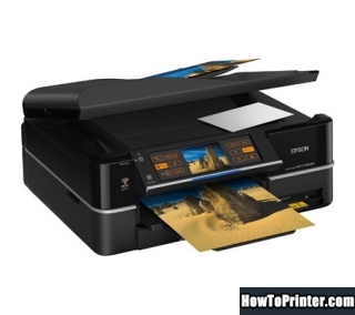 Reset Epson PX800FW printer by Resetter program