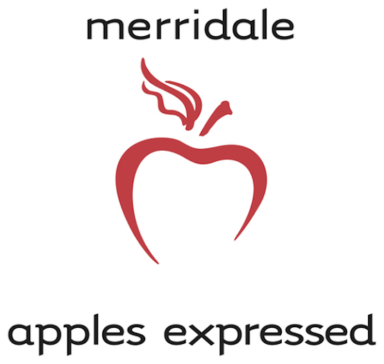 There's a heart at the heart of the Merridale Estate Cidery logo