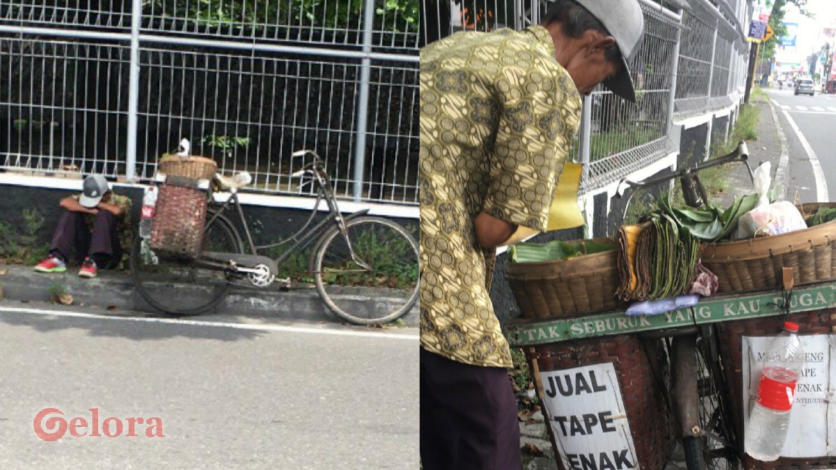 Sepi Pembeli Bapak Penjual Tape Ini Masih Bisa Bersyukur 