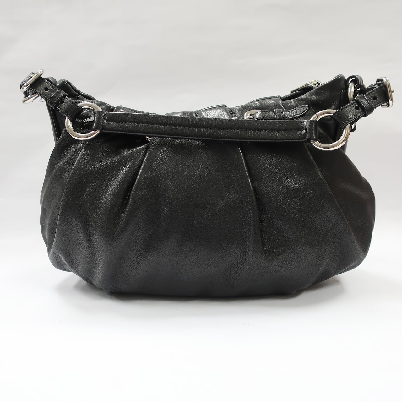 Prada Black Leather Shoulder Bag