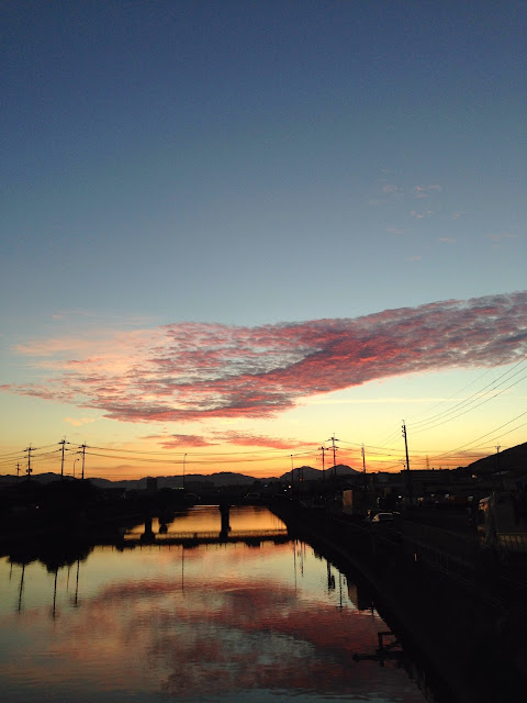 竹馬川防潮水門から鷲峯山-3