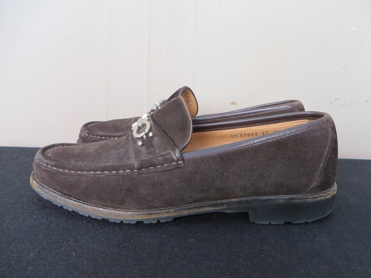 Salvatore Ferragamo Suede Loafers