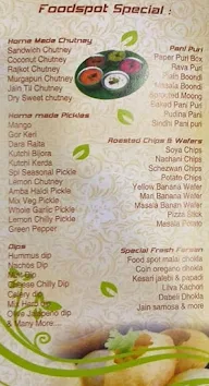 Foodspot menu 3