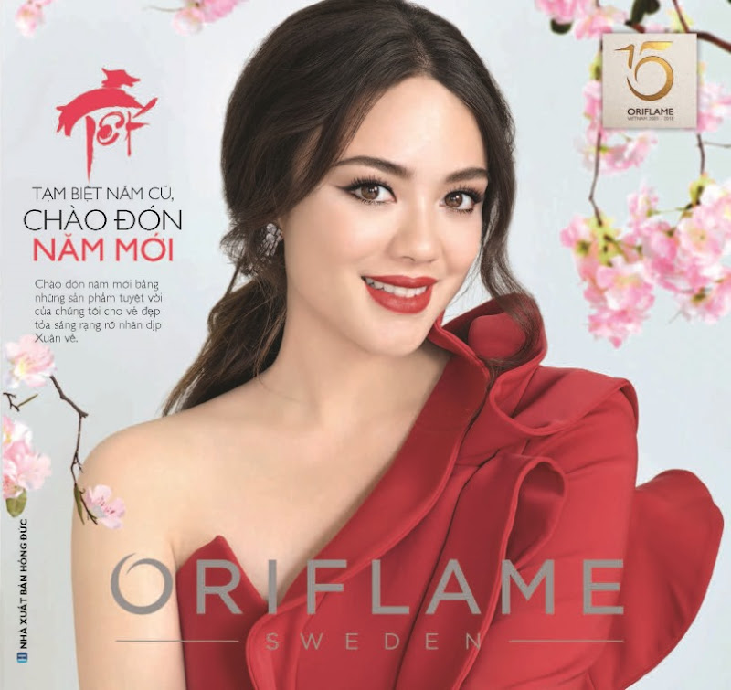 Catalogue mỹ phẩm Oriflame tháng 1-2018