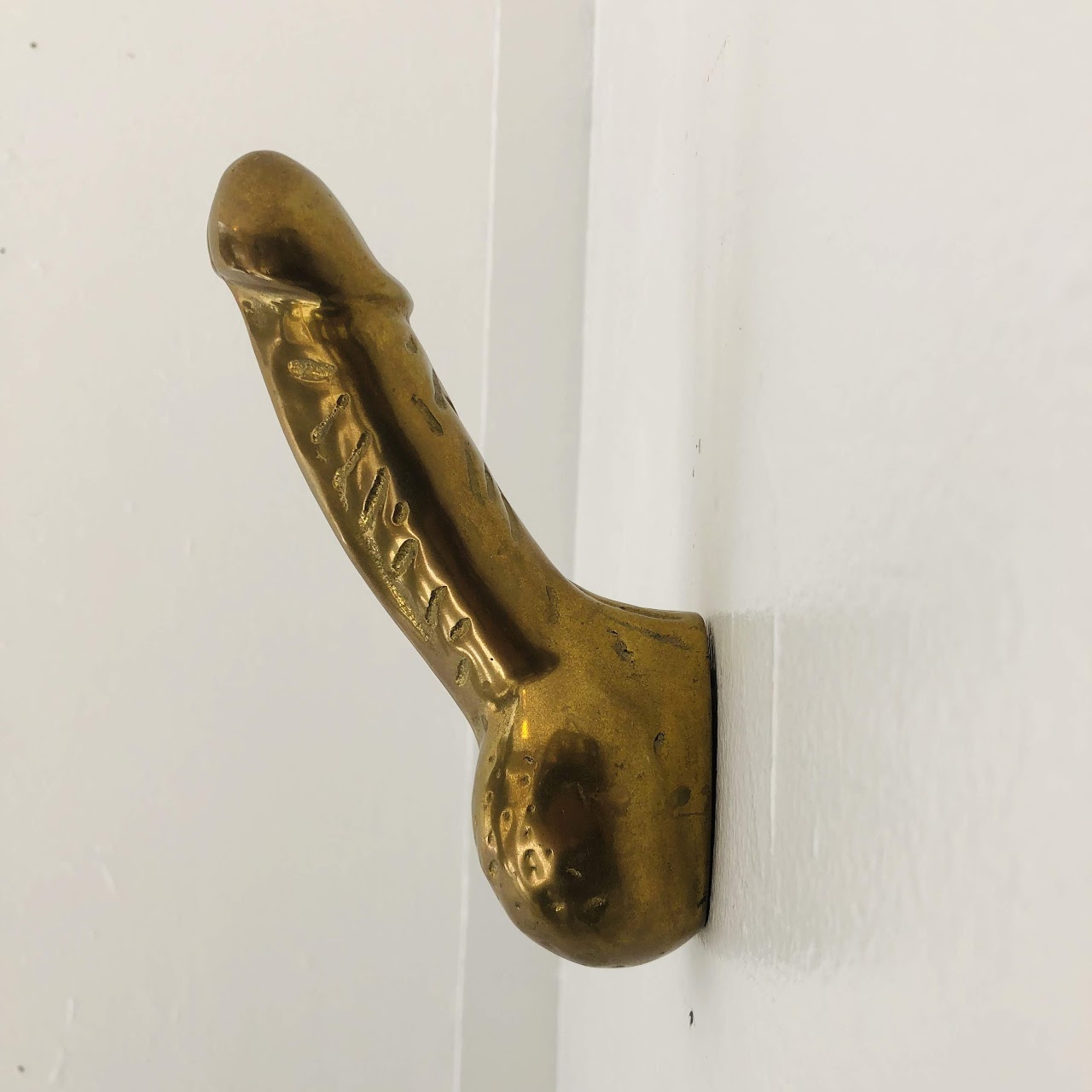 Brass Phallus Hook