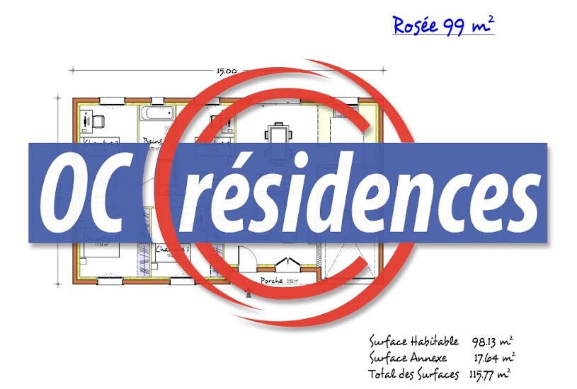  Vente Terrain + Maison - Terrain : 789m² - Maison : 99m² à Labruguière (81290) 