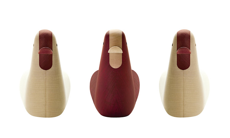 Amaranth birds for Bottega Ghianda designed by Lars Beller Fjetland.