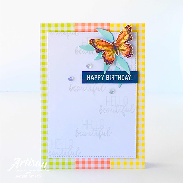 Gingham Gala Suite, Sale-a-Bration 2019, Stampin' Up!, Artisan Design Team 2019, 