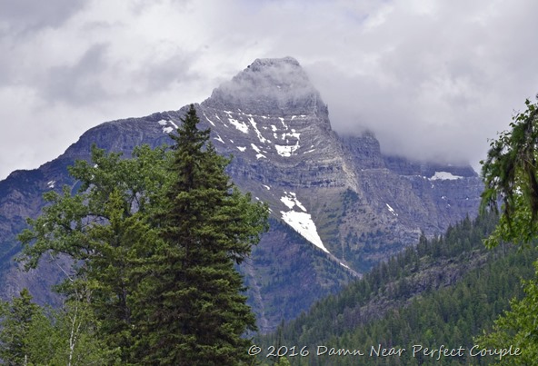 Glacier Peak in Clouds