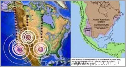 Yellowstone cratera expandindo