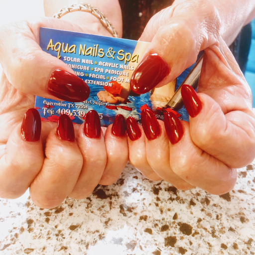 Aqua Nails & Spa logo