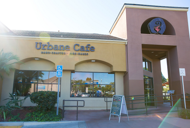 photo of the outside of Urbane Cafe