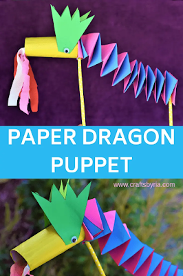 paper dragon puppet