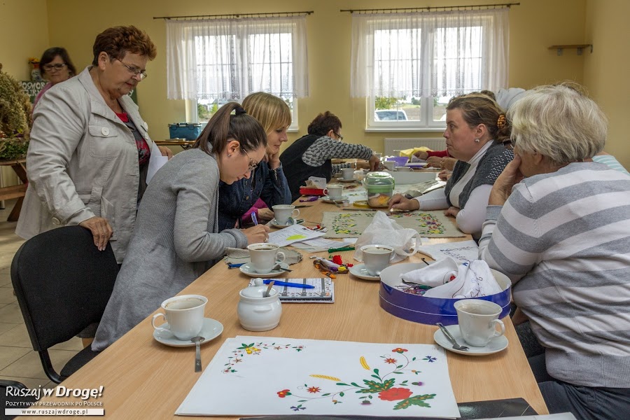 Warsztaty Haftu Kociewskiego w Janiszewie