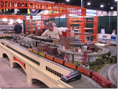 IMG_0668 Lionel Display Layout at the WGH Show in Puyallup, Washington on November 21, 2009