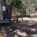 Signposted above Leather Jacket Bay (103801)