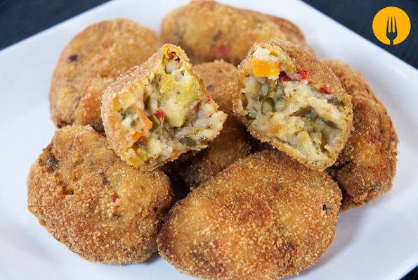 RECETAS VEGETARIANAS Croquetas-verduras