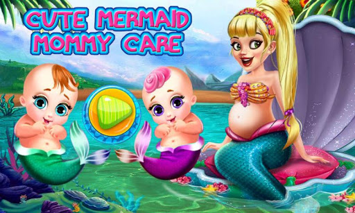 Cute Mermaid Mommy Care