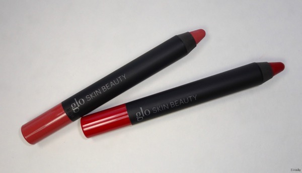 Glo Skin Beauty Review Suede Matte Crayon in Crimson and Trademark