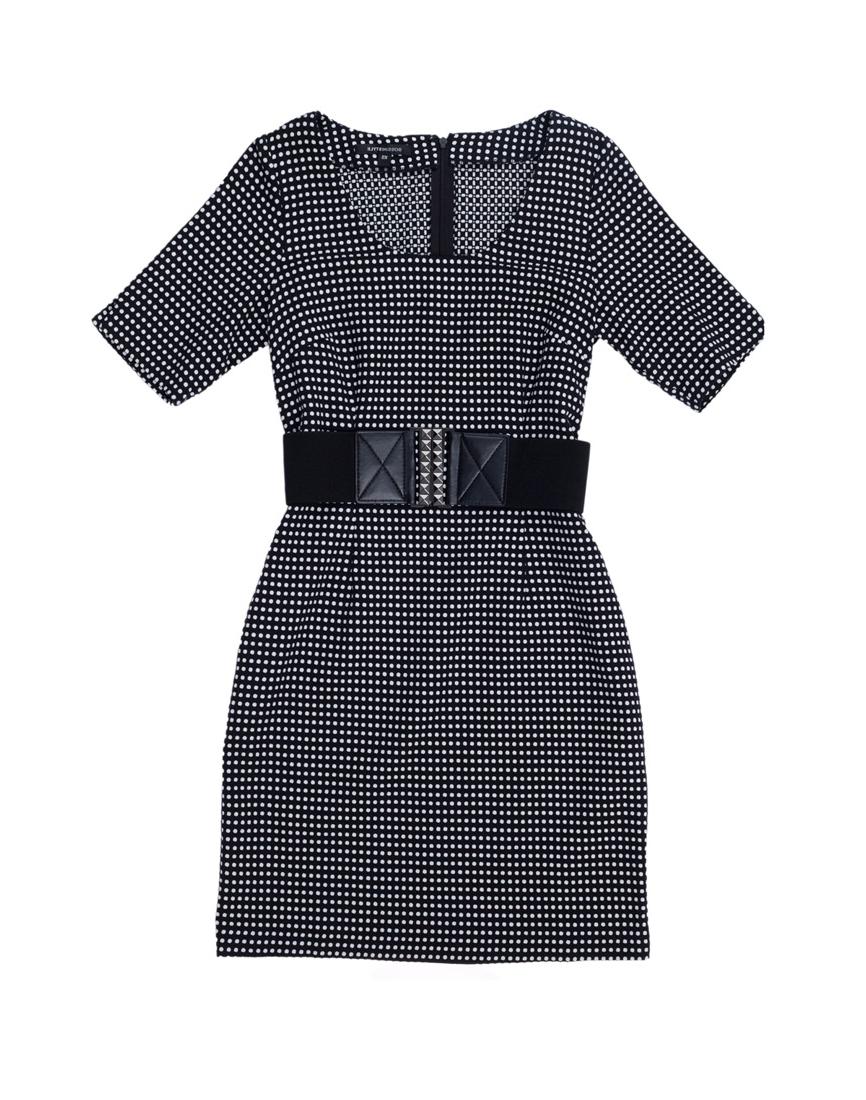 Product: Polka Dot Dress with Belt