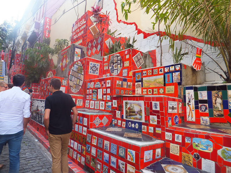 Escadaria Selaron, Rio de Janeiro, art rue, bresil, street art, elisaorigami, travel, blogger, voyages, lifestyle
