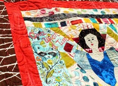 Marcia quilted my quilt "Once Upon a Time" - it's incredible!