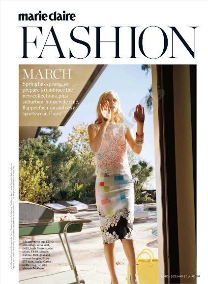 ¡Prints!, honey i’m Home (Marie Claire UK march 2012)