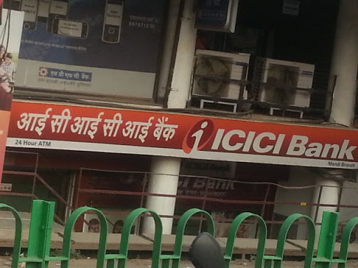 ICICI Bank Mandi - Branch & ATM, Seri Bazar Mandi, Opposite Indira Market, Mandi, Himachal Pradesh 175001, India, Currency_Exchange_Service, state HP