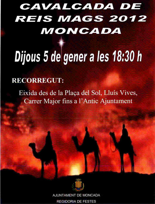 cabalgata de reyes 2012 moncada