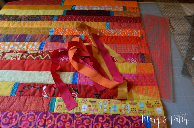 Maryandpatch, How we made a wedding quilt in a day