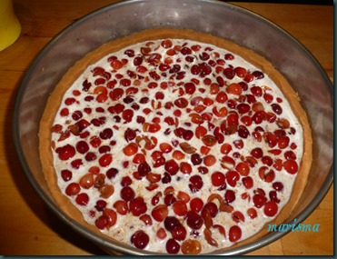 tarta de cerezas silvestres y gofio7 copia