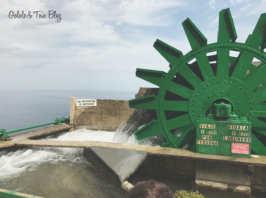 Atracción Rio Misterioso del parque de atracciones MOnte Igueldo