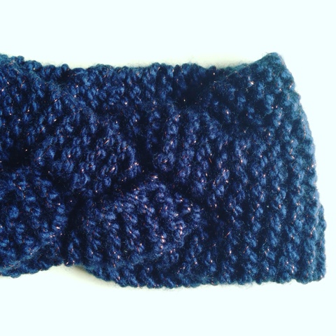 headband tresse tricot