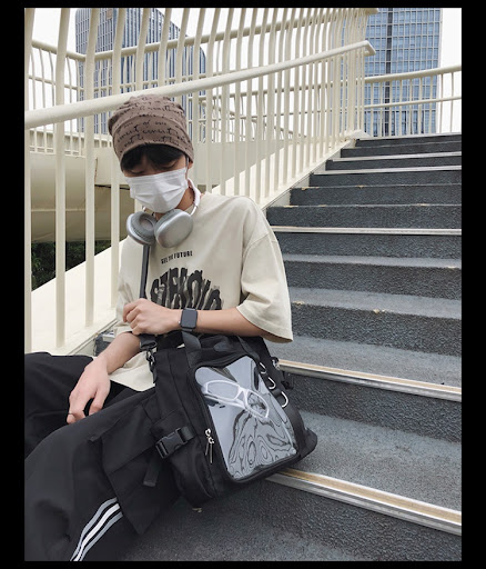 Title 13, Japanese Minority Design Transparent Crossbody ...