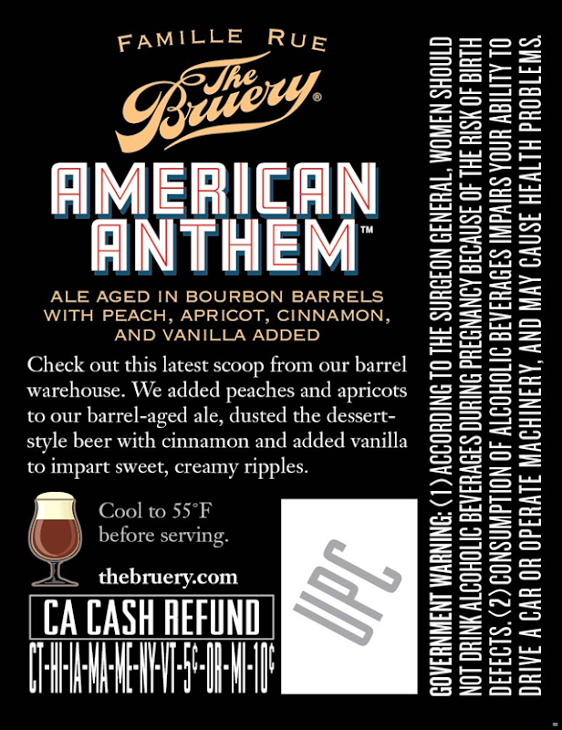 The Bruery Adding American Anthem Peach Cobbler-Inspired Ale