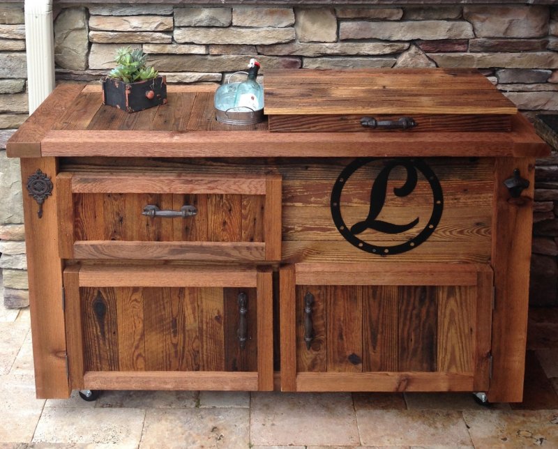 Homeopolis - Home Design Ideas: Outdoor Bar Storage Cabinet